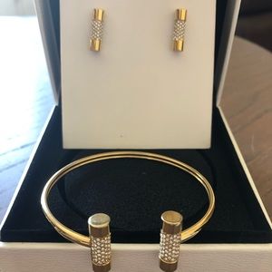 Michael Kors bangle and matching bracelet
